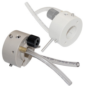 Holder for fixed torch without inner gas connections, with model control